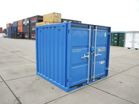 Neuer, blauer 10-Fuß-Container.